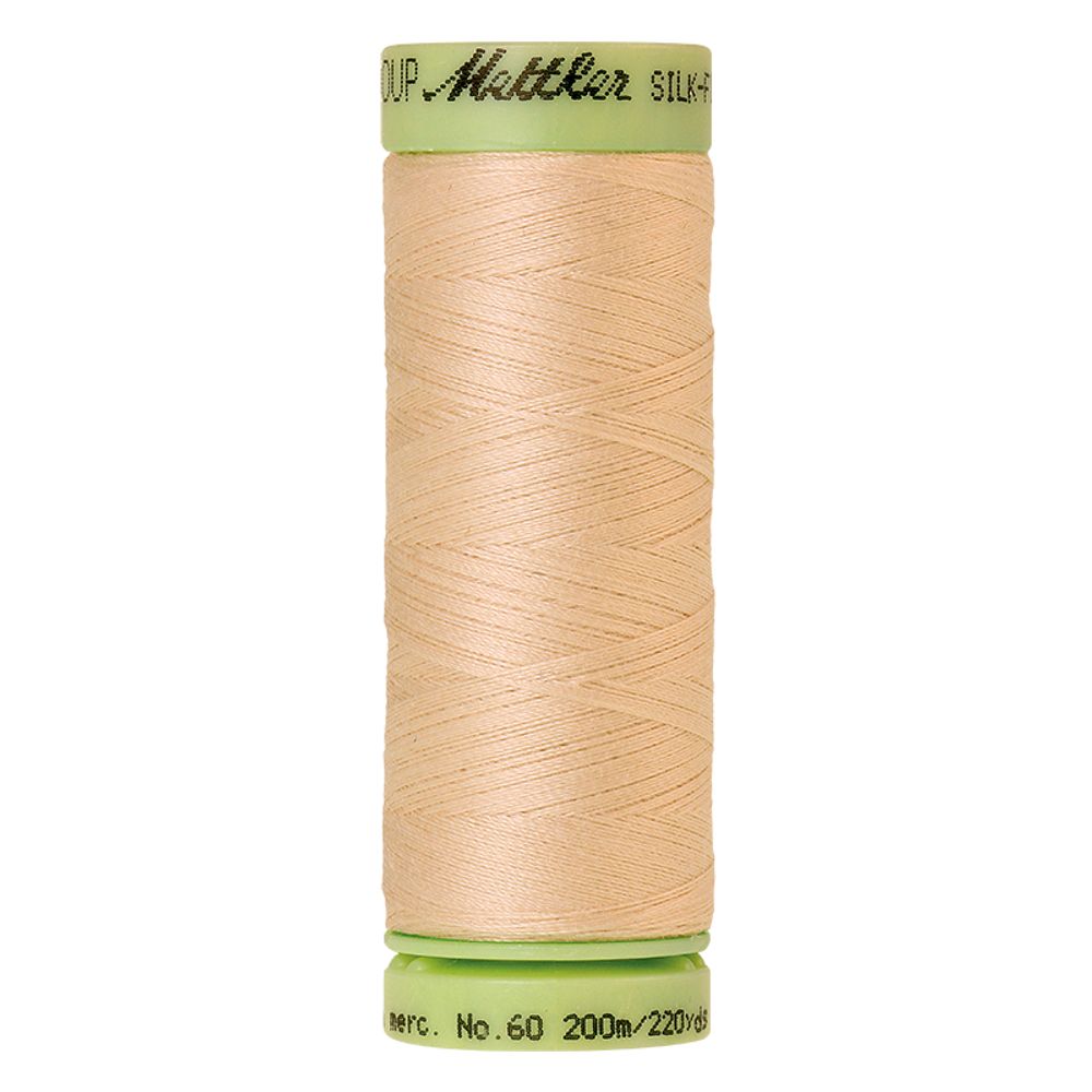 Нитки хлопковые Mettler Silk-Finish Cotton 60 (200 м), 5 кат. | цв. 1000