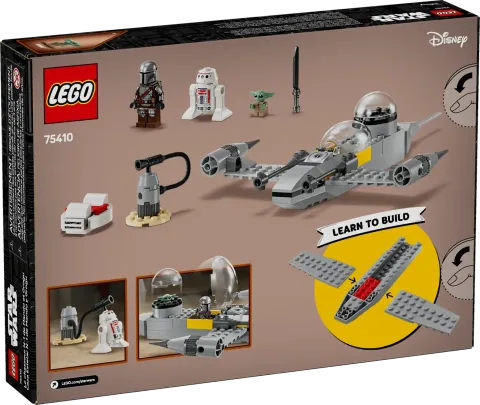 Конструктор LEGO Star Wars 75410 Звездный истребитель N-1 от Мандо и Грогу