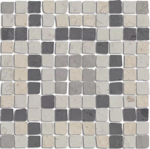 Керамогранит KERAMA MARAZZI Про Лаймстоун Спакко 1 мозаичный матовый 20x20 (9мм.) арт. MBS007