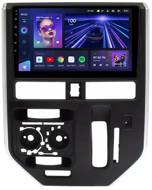 Магнитола для Toyota Tank, Roomy, Daihatsu Thor, Subaru Justy (2016-2020, кондиционер) - Teyes CC3L на Android 10, CarPlay, 4G SIM-слот