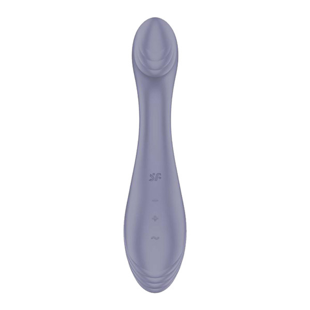 Фиолетовый вибромассажер 19см Satisfyer G-Force 4048635