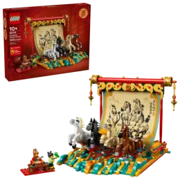 Конструктор LEGO 80119 Galloping Horses Canvas