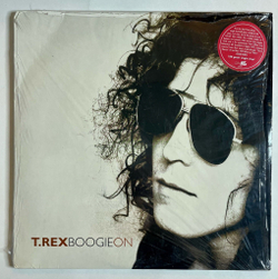 Винтажная виниловая пластинка LP T.Rex Marc Bolan Boogie On (Italy 2003) (Clear Vinyl)