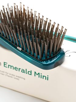 Расческа Majestic Scalp Brush изумруд (дорожная версия)