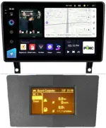 Магнитола для Opel Antara 2006-2015 (перенос БК вниз, серая) - Teyes CC3-2K QLed Android 10, Быстрая, SIM-слот, CarPlay