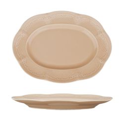 Блюдо овальное 36,5*27,2 см h2,8 см Aristocrat Peach Tea Noble [1]