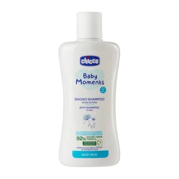 Шампунь детский для волос и тела Chicco с календулой, 200 мл