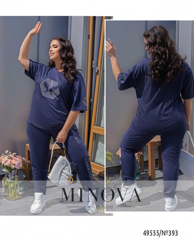 Костюм 393-темно-синий Minova Костюм 393-темно-синий Minova