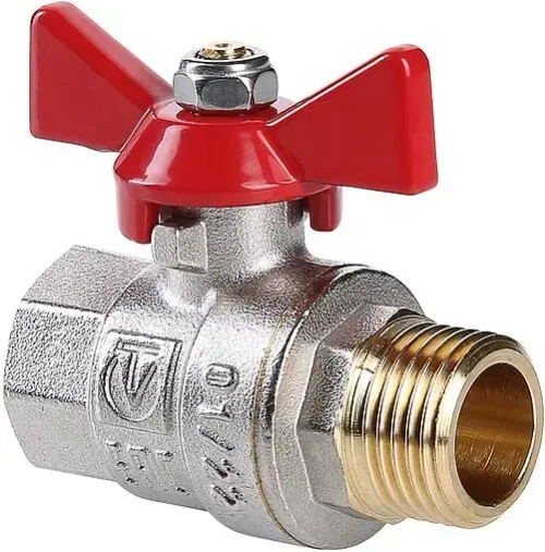Кран шаровый ¾"в x ¾"н Valtec Base VT.218.N.05