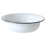 Таз эмалированный 12л без рисунка С-3024