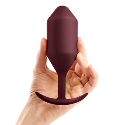 b-vibe Snug Plug 5 - Анальная пробка для ношения