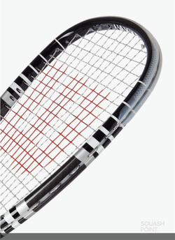 Wilson, HYPER HAMMER 120, Squash Racket, Black, ,