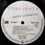 Foreigner / Inside Information (LP)