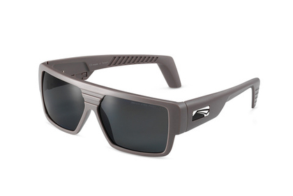 Спортивные очки LiP Rock / Matt Grey / PC Polarized / Smoke Lens