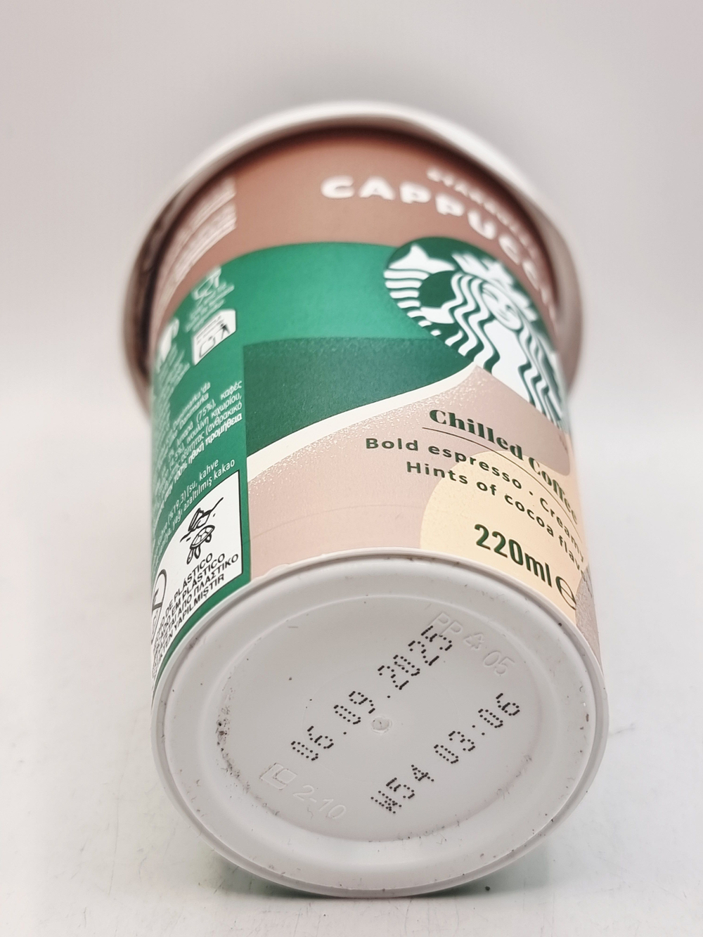 Starbucks кофейно-молочный напиток cappuccino 220 мл (Дания)