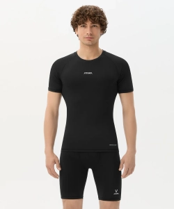 Футболка компрессионная с коротким рукавом Jogel CAMP 2 PerFormDRY Baselayer SS Tee, черный 99