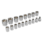 Набор инструментов, 1/2", CrV, пластиковый кейс 60 предметов Stels