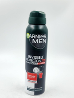 Garnier Men Дезодорант-антиперспирант спрей, 72 ч, черное/белое/цветное, без спирта, 150 мл (Франция)