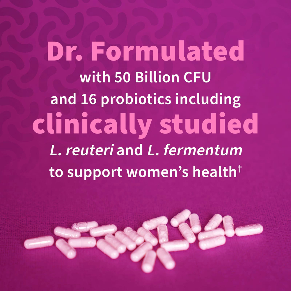 Garden of Life, Dr. Formulated Probiotics, пробиотики, одна таблетка в день для женщин, 30 вегетарианских капсул