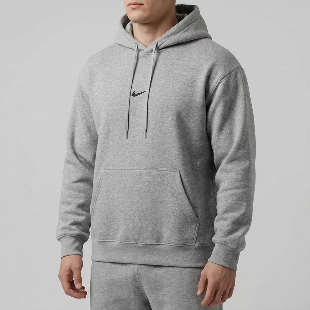 Худи Nike #12 • Серый
