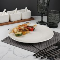 Тарелка d 25,5 см h2,7 см без борта белая фарфор P.L. Proff Cuisine [6]