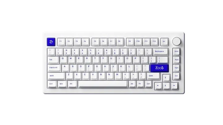 Akko MOD 007 PC Blue on White