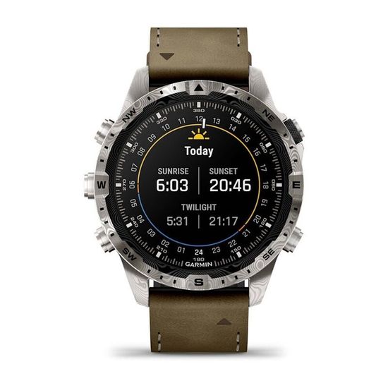 Умные часы Garmin MARQ Adventurer Gen 2 Damascus Steel Edition