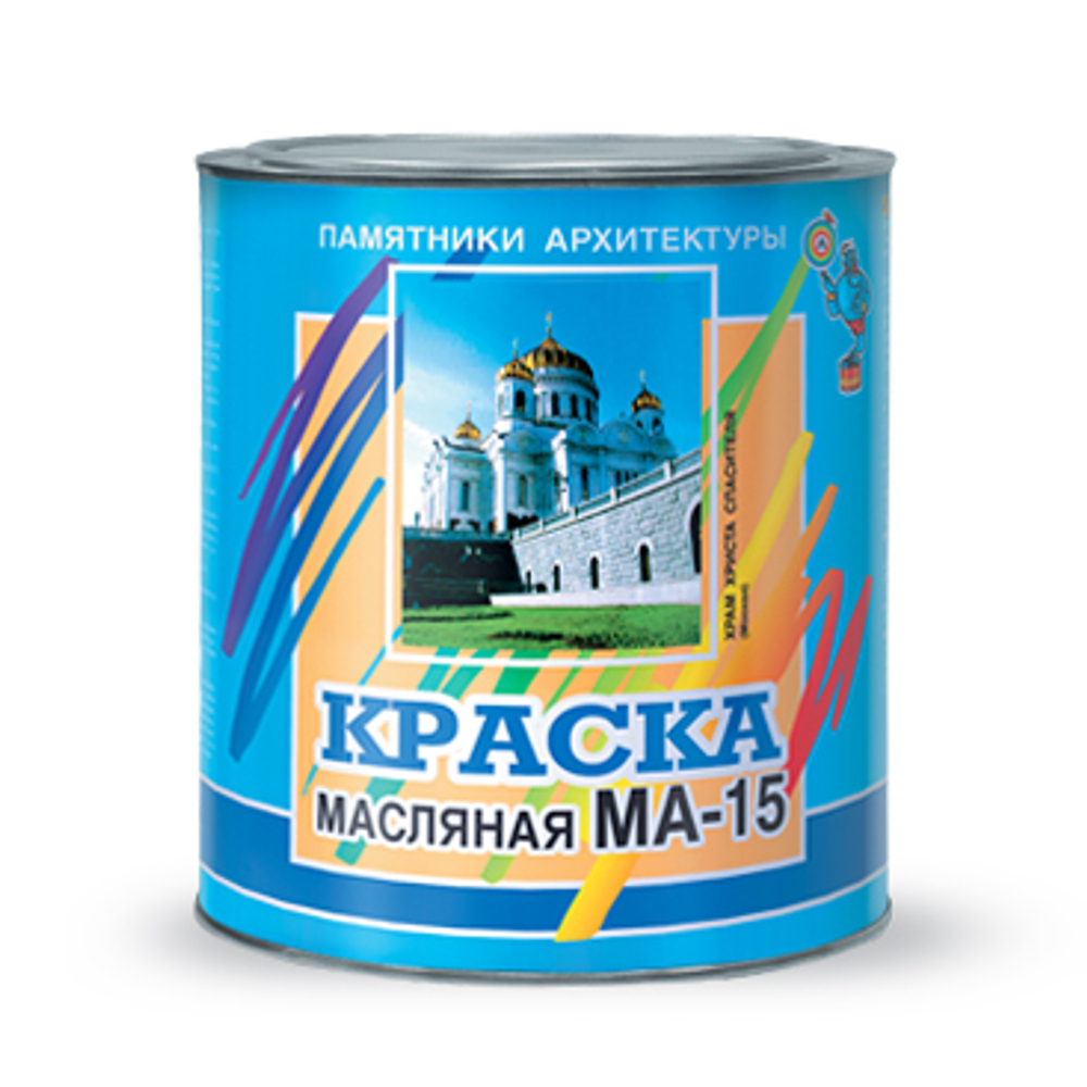 Краска масляная МА-15 черный 2,5кг