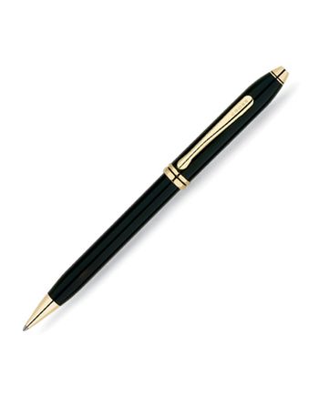 Шариковая ручка Cross Townsend Black GT Mblack (572)