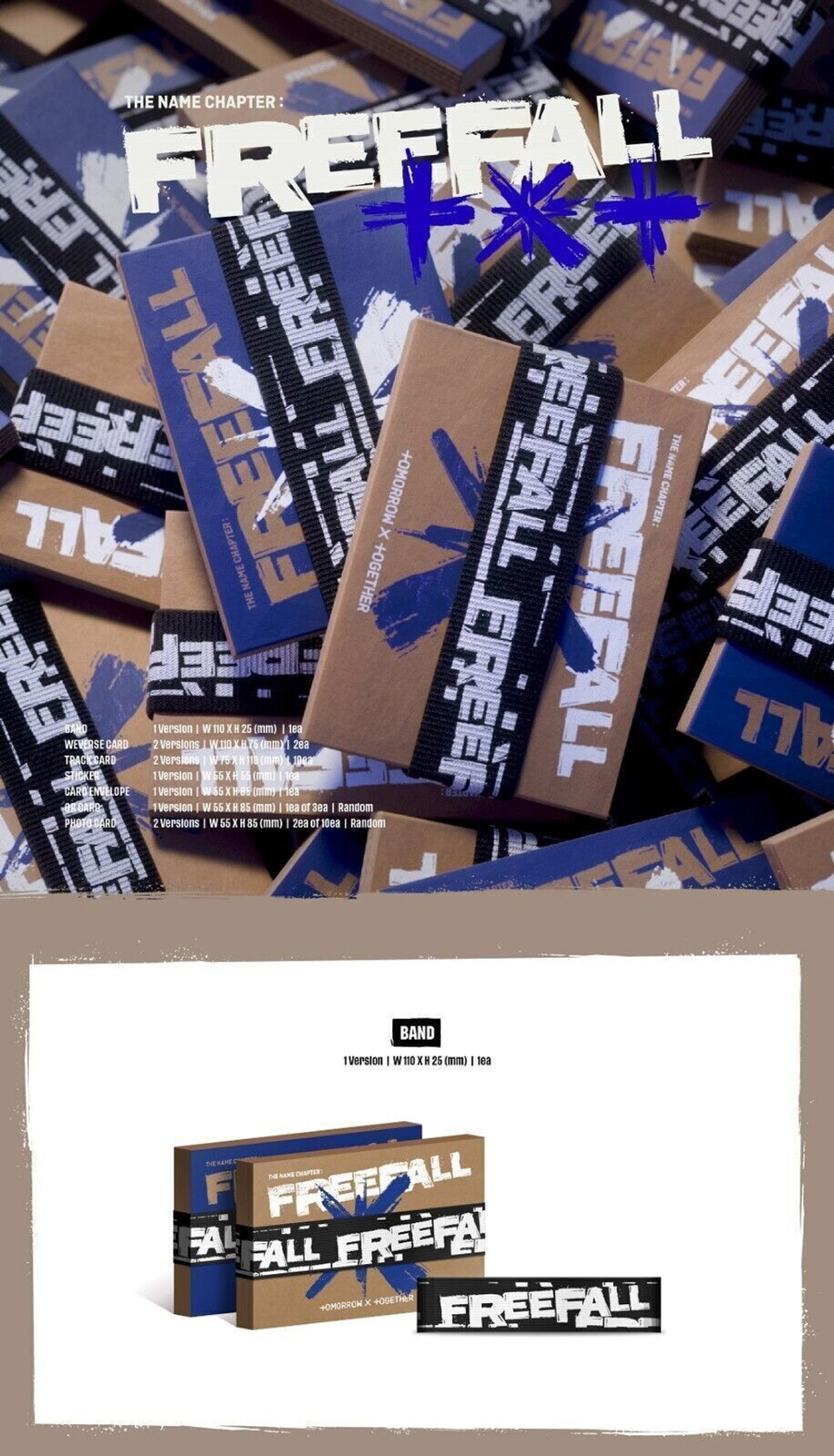TXT - THE NAME CHAPTER : FREEFALL (Weverse Albums ver.| Version A)