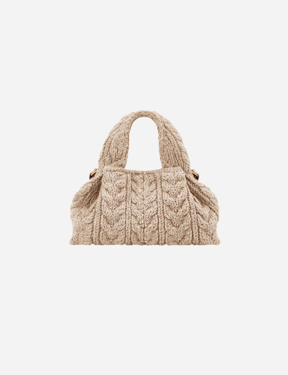 Сумка Polene Numéro Neuf Mini Edition Merino Ecru