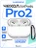Чехол Gurdini силиконовый для наушников Apple Airpods Pro 2 прозрачный