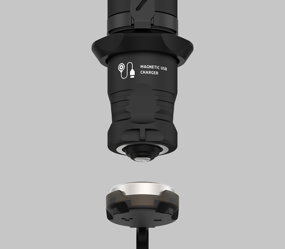 Тактический фонарь Armytek Viking Pro Magnet USB (теплый свет)