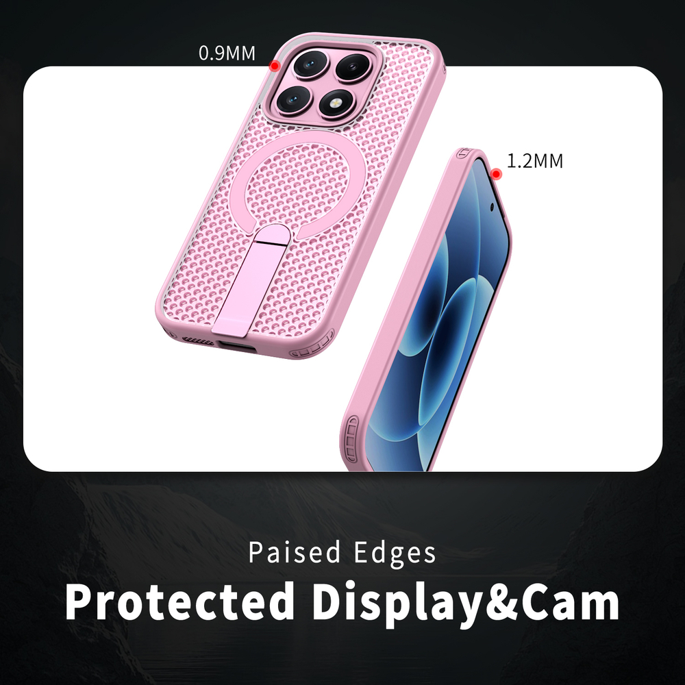 Прозрачный чехол Mesh Pro Magnetic Case для Xiaomi 17