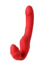 Безремневой страпон Toyfa Black&Red красный 35 см
