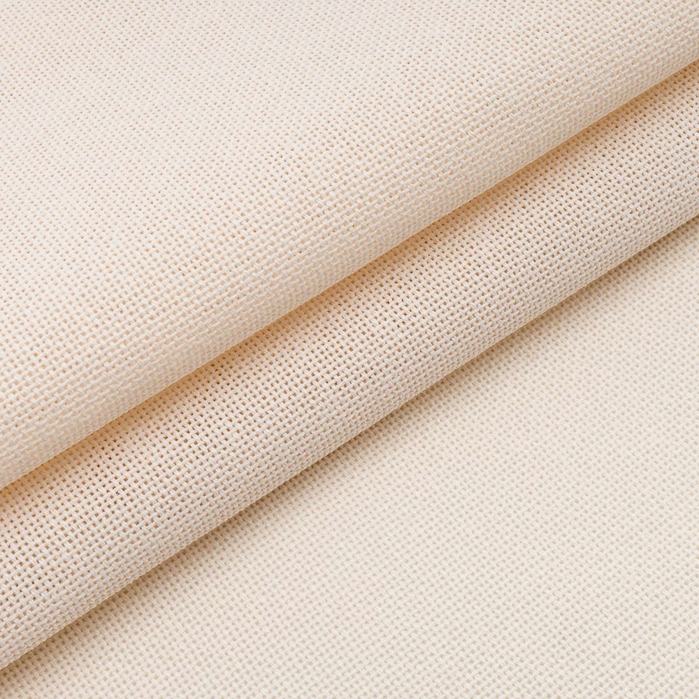 Канва в упаковке 1235/264 LINDA Schulertuch 27ct (100% хлопок) 50х70см, слоновая кость (10228010/180