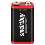 Батарейка солевая крона Smartbuy 6F22/1B (12/240) SBBZ-9V01B