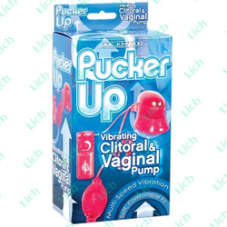 Помпа для клитора с вибрацией PUCKER