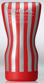 Мастурбатор TENGA Squeeze Tube Cup (Цвет: красный)