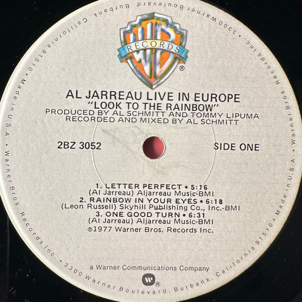 Al Jarreau ‎– Look To The Rainbow 2LP (США 1977г.)