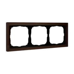 Рамка стеклянная на 3 поста Systeme Electric ArtGallery Pure Мокко GAL320603
