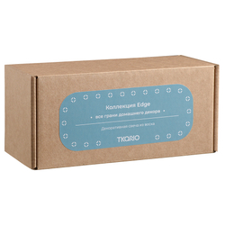Свеча декоративная 16.5см Tkano Edge бирюзовая