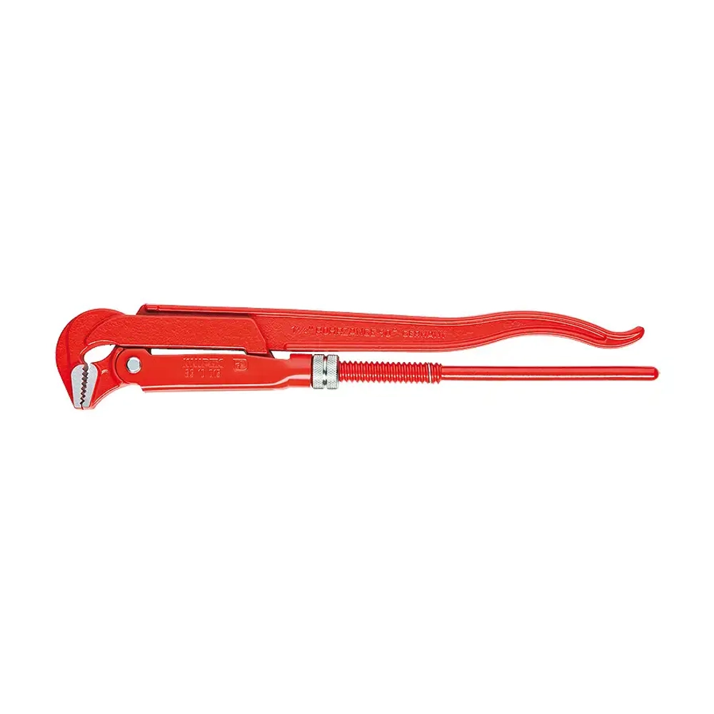 Клещи трубные 90° с красным порошковым покрытием 420 мм Knipex 83 10 015