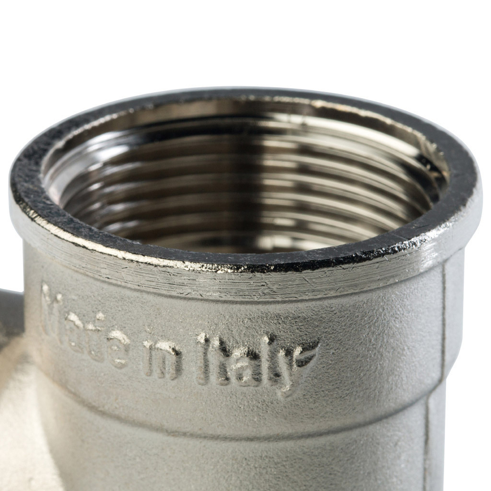 Тройник STOUT ВВ 1 1/4" никель