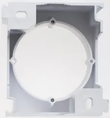 Расширение коробки наружного монтажа Systeme Electric Glossa Алюминий GSL000300C