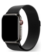 Ремешок Gurdini Milanese Loop (миланский сетчатый-17) Apple Watch 38mm/40mm Space Black