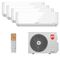Мультисплит система на 4 комнаты Royal Thermo RTFMI/in-09HN8/white x 4 / RTFMO/out-32HN8