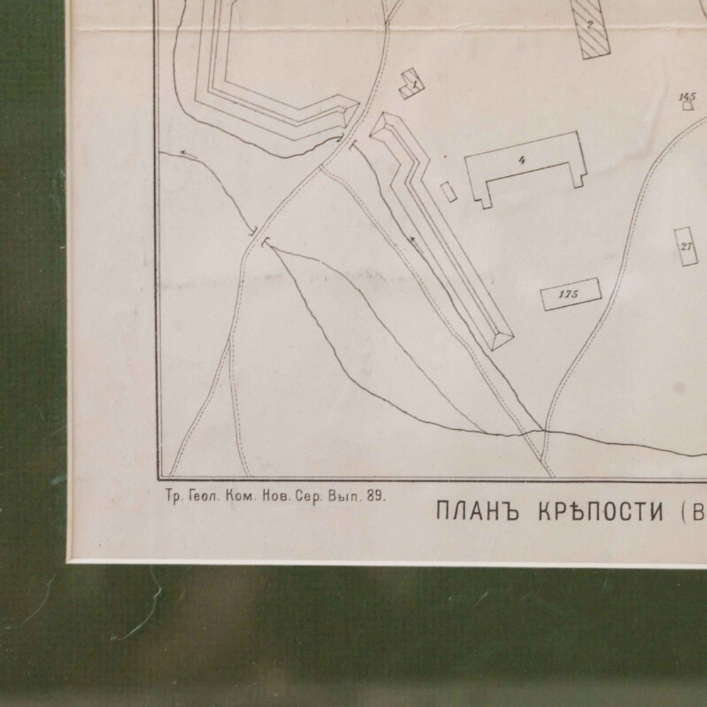 План крепости Верный (Верненский артиллерийский склад)