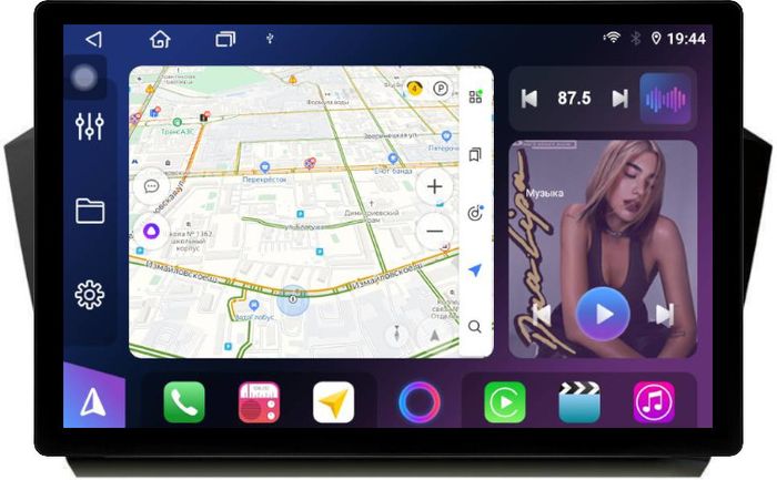 Магнитола для Volkswagen Passat B8 2015+ (без штатного усилителя) - FarCar GX877 монитор 13" 2K QLED на Android 13, TS10, 6+128, CarPlay, 4G SIM-слот