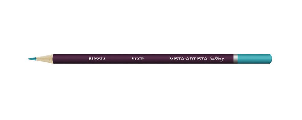 Карандаш цветной проф. ВИСТА АРТИСТА №514 пастельно-бирюзовый (82984228584)